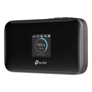 Mobilā tīkla maršrutētājs TP-LINK M7750 — pārnēsājams LTE-Advanced 4G, 600 Mbps, 5 GHz Wi‑Fi 5, NanoSIM, MicroSD, 3280 mAh akumulators