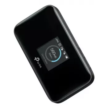 Mobilā tīkla maršrutētājs TP-LINK M7750 — pārnēsājams LTE-Advanced 4G, 600 Mbps, 5 GHz Wi‑Fi 5, NanoSIM, MicroSD, 3280 mAh akumulators