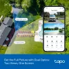 TP-Link Tapo C545D āra divu objektīvu drošības kamera ar pagriešanu un slīpēšanu