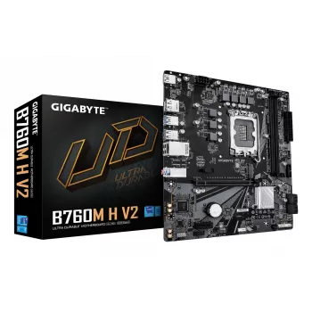 Mātesplate GIGABYTE B760M H V2 – LGA1700, DDR5, PCIe 4.0 M.2
