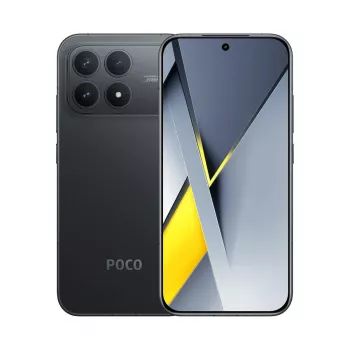 Viedtālrunis POCO F8 Pro — 6.59 collu (16.7 cm) 2510×1156, Qualcomm Snapdragon 8 Elite 3.53 GHz, 12 GB RAM, 512 GB, 50 MP trīskāršs, 6210 mAh, Dual SIM, IP68, Melns