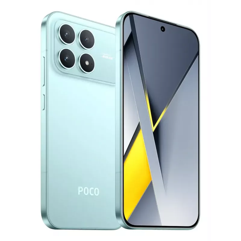 Viedtālrunis POCO F8 Pro — 6.59 collu 2510×1156, Qualcomm Snapdragon 8 Elite 3.53 GHz, 12 GB RAM, 512 GB, 5G, Divas SIM, 6210 mAh, IP68, Zils