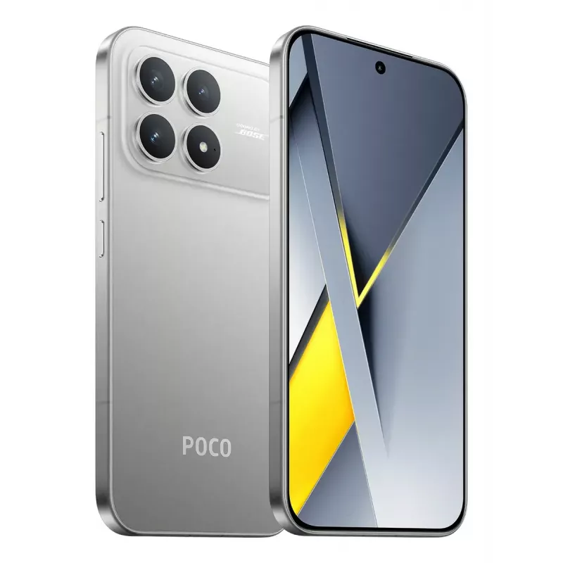 Viedtālrunis POCO F8 Pro 6.59 collu Dual SIM 5G, Snapdragon 8 Elite, 12 GB RAM, 512 GB, 6210 mAh, Sudrabs/Titāns