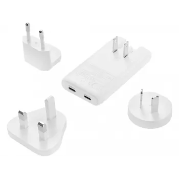 Sandberg 4in1 TravelCharger 65W Balts