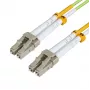 Šķiedru optikas kabelis MicroConnect FIB551005 — OM5, 5 m, LC–LC, 9 µm kodols, pilns duplekss, zaļš