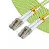 Šķiedru optikas kabelis MicroConnect FIB551005 — OM5, 5 m, LC–LC, 9 µm kodols, pilns duplekss, zaļš
