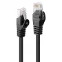 Lindy 48195 tīkla kabelis 5 m Cat6 U/UTP melns