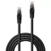 Lindy 48195 tīkla kabelis 5 m Cat6 U/UTP melns