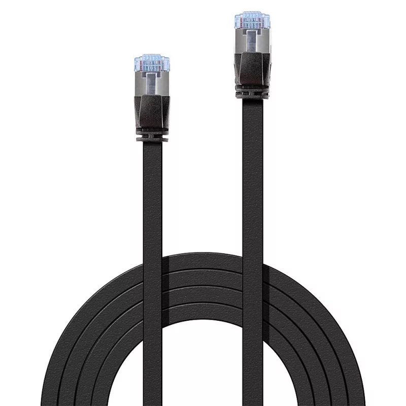 Lindy 47481 tīkla kabelis 1 m Cat6a U/FTP (STP) melns