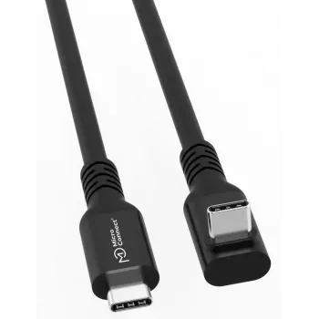 USB C uz USB C kabelis MicroConnect MC-USB3.2CC4-FA, USB 3.2 Gen 2x2, 20 Gbit/s, 4 m, Melns