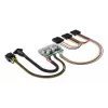 Akasa 150W līdzstrāvas-līdzstrāvas ATX adapteris 12V 180W daudzkrāsains