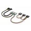 Akasa 150W līdzstrāvas-līdzstrāvas ATX adapteris 12V 180W daudzkrāsains