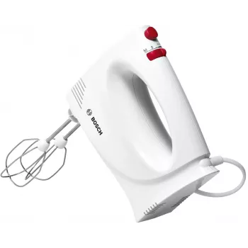 Bosch MFQP1000 rokas mikseris 300 W sarkans, balts
