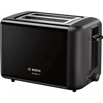 Bosch TAT3P423 tosteris 2 šķēlēm 970 W Melns