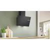 Bosch Serie 2 DWK65DK60 virtuves nosūcējs sienas montāžai, melns, 430 m³/h