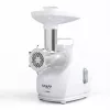 Gaļasmaļķieris SMAPP 490.81 BALTS - 2200 W, 1 ātrums, 2.7 kg/min, 3 sietiņi, rīvēšanas uzgalis