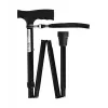 ActionMed LI100AM saliekamā staigāšanas spieķīte, melna