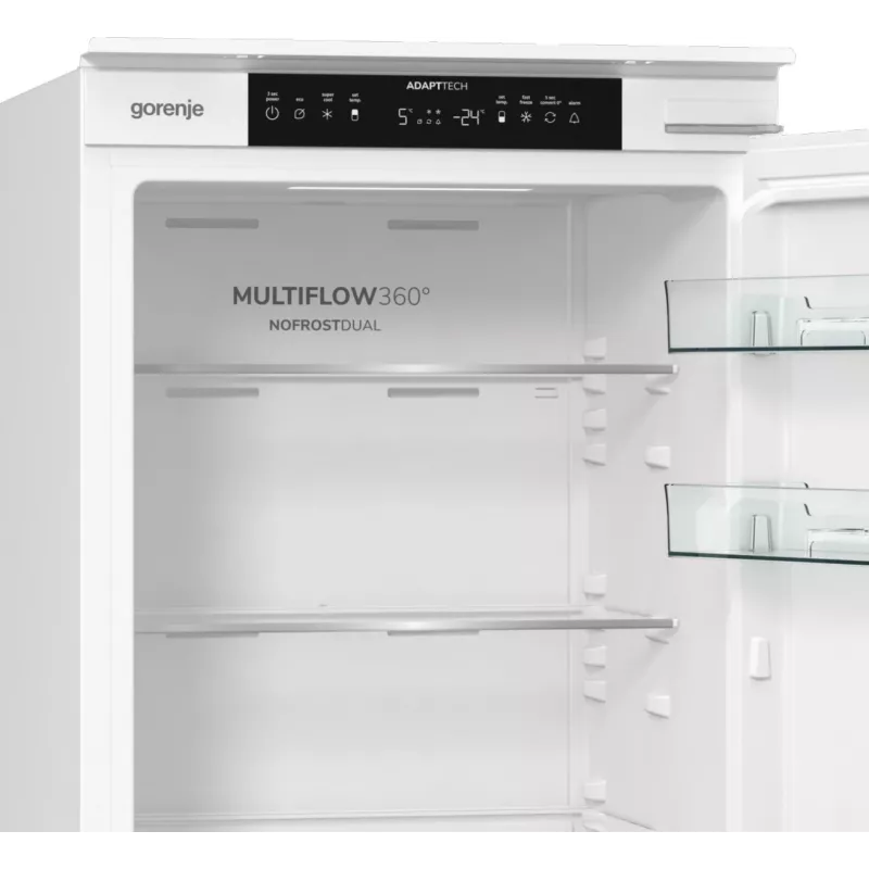 Gorenje NRKI517E41 Iebūvējamais Ledusskapis 252 L Balts