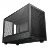Korpuss DeepCool CH260 Micro Tower Melns — Micro-ATX/Mini-ITX, rūdīts stikls, USB-C, max GPU 413 mm