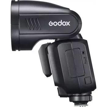 Zibspuldze Godox V100 Sony — pārnēsājama 100 Ws kameras zibspuldze ar iebūvētu akumulatoru
