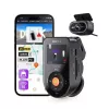 Auto videoreģistrators VANTRUE S1PRO MAX — kompakts 2-kanālu 4K ieraksts, F/1.8, 155°, Wi‑Fi, GPS, 2 inch displejs, parkošanās režīms, microSD līdz 1 TB