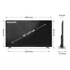 Sharp 70HP5265E televizors 177,8 cm (70 collu) 4K Ultra HD Smart TV Wi-Fi Melns