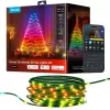 Gudrā virteņa Govee 2S 20 m, Wi‑Fi/Bluetooth, zaļa