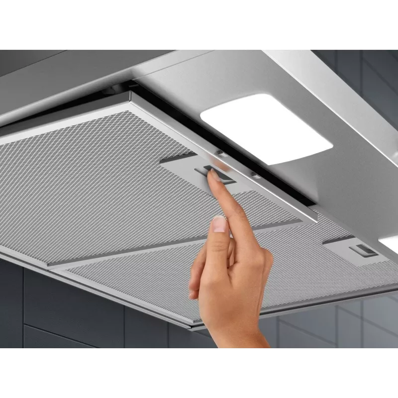 Electrolux LFC316X pie sienas montējams tvaika nosūcējs, nerūsējošais tērauds, 420 m³/h