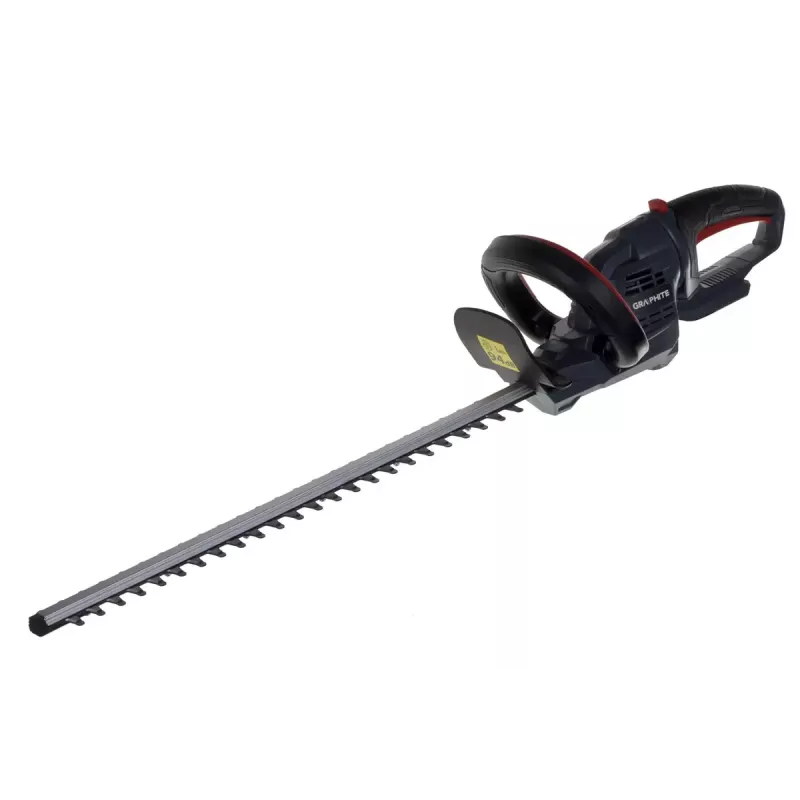Bezvadu dzīvžoga šķēres GRAPHITE 58G032, 51 cm griešanas garums