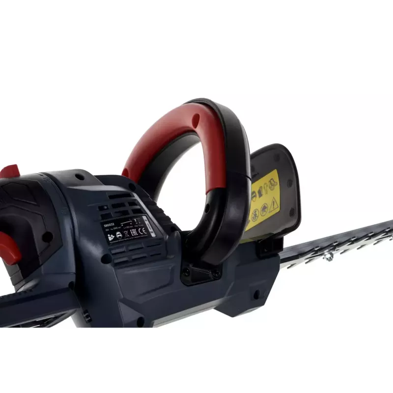 Bezvadu dzīvžoga šķēres GRAPHITE 58G032, 51 cm griešanas garums