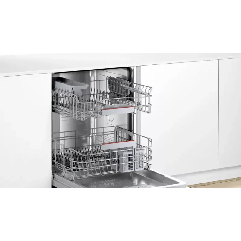 Bosch SMI4HAS07E trauku mazgājamā mašīna, pilnībā iebūvējama, 13 komplekti