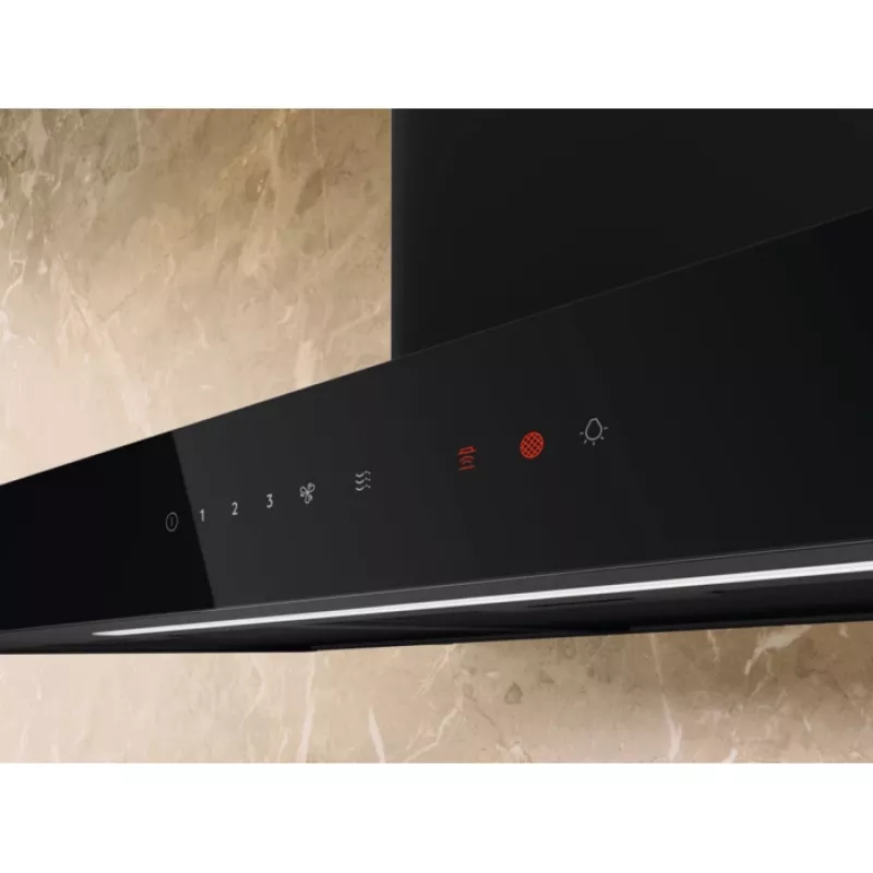 Electrolux LFT816K Sienas tvaika nosūcējs Melns 600 m³/h