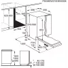 Iebūvējamā trauku mazgājamā mašīna Electrolux ESL5315LO, pilna izmēra 60 cm, 13 komplekti, 45 dB, 5 programmas, E klase