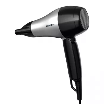 Grundig HD 2200 matu žāvētājs 1200 W Melns, Sudrabs