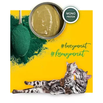 3Coty Chicken with spirulina mitrā barība kaķēniem un barojošām kaķēm 80 g