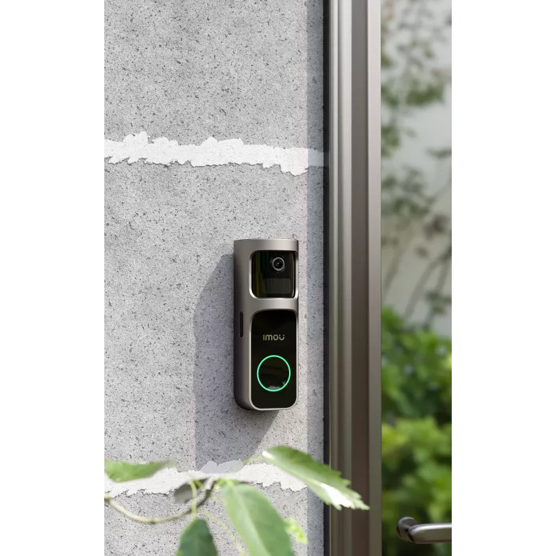 Imou Doorbell 2S Kit Melns 3 MP Bezvadu Sienas stiprinājums