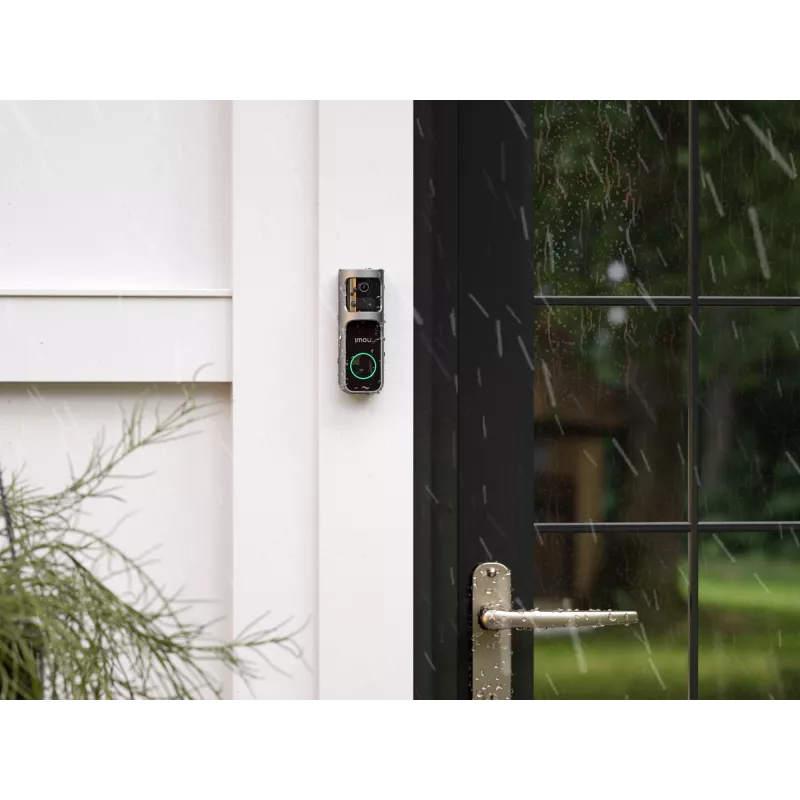 Imou Doorbell 2S Kit Melns 3 MP Bezvadu Sienas stiprinājums