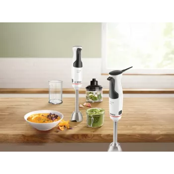 Bosch Serie 4 MSM4W220 rokas blenderis 0.6 L 600 W Balts