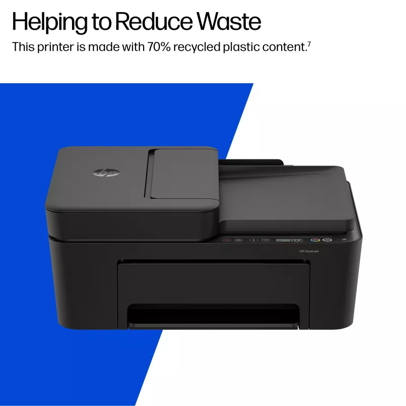 Daudzfunkciju tintes printeris HP DeskJet 4310 — krāsains, Wi‑Fi, A4, 4800x1200 DPI