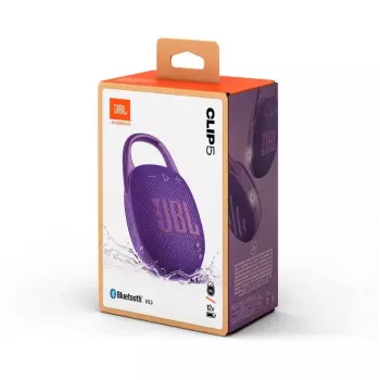 Portatīvais skaļrunis JBL Clip 5 Violet