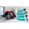 Bosch BCS711PET bezvadu stick putekļsūcējs, 18V, 3Ah, bezmaiss, 0.3L, melns/sarkans