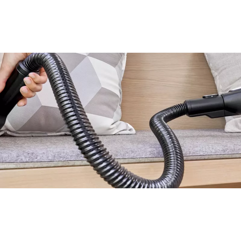 Bosch BCS711PET bezvadu stick putekļsūcējs, 18V, 3Ah, bezmaiss, 0.3L, melns/sarkans