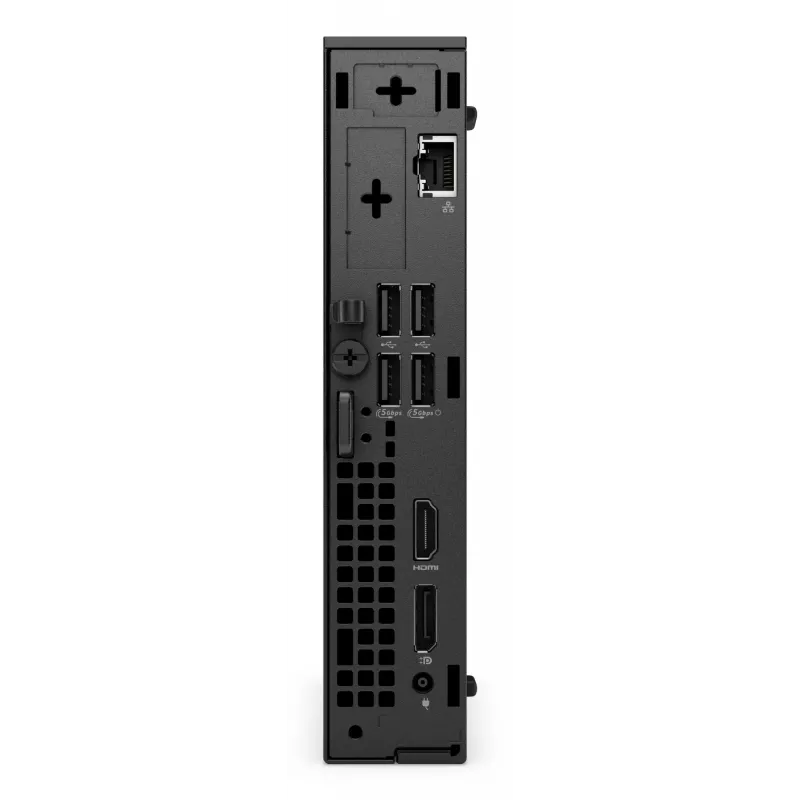 Mini PC Dell Pro QCM1250 — Intel Core Ultra 5 235T, 16 GB DDR5, 512 GB SSD, Windows 11 Pro, Micro PC, Melns