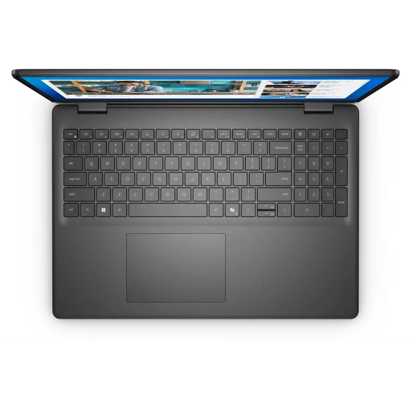 DELL DC16250 klēpjdators, Intel Core 5 120U, 40,6 cm (16 collu) Full HD+ displejs, 16 GB DDR5 RAM, 512 GB SSD, Wi-Fi 6, Windows 11 Home, melns