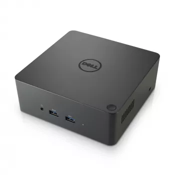 DELL TB16 Thunderbolt 3 dokošanas stacija, vadu, melna, 180W barošana