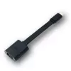 DELL USB-C - USB-A 3.0 Datu Kabelis 0.131 m Melns