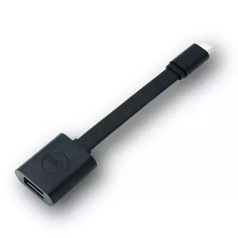 DELL USB-C - USB-A 3.0 Datu Kabelis 0.131 m Melns