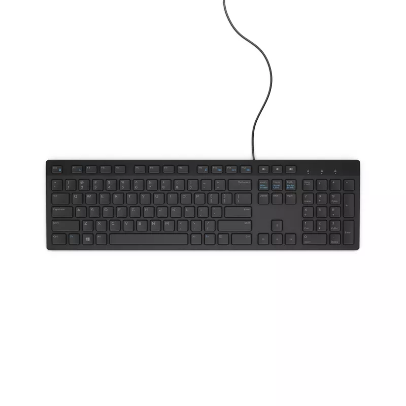 DELL KB216 tastatūra USB QWERTY melna