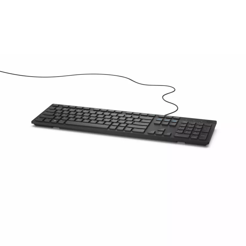 DELL KB216 tastatūra USB QWERTY melna