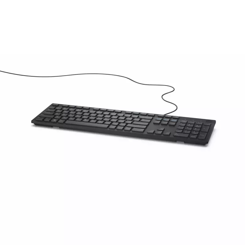 DELL KB216 universāla tastatūra USB QWERTY US International Melna